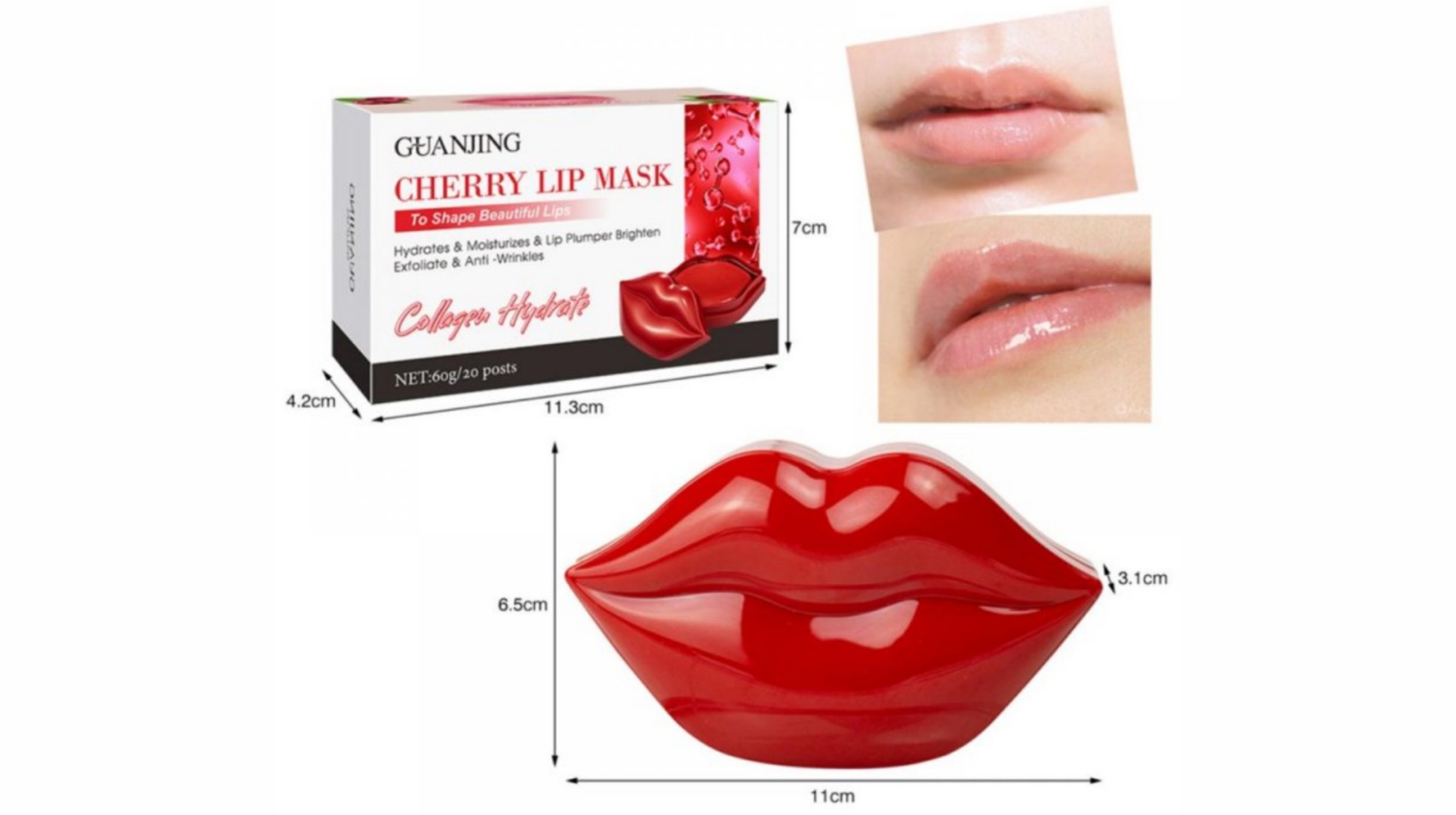 ماسک-لب-ورقه-ای-در-سه-عصاره-گوانجینگ-guanjing