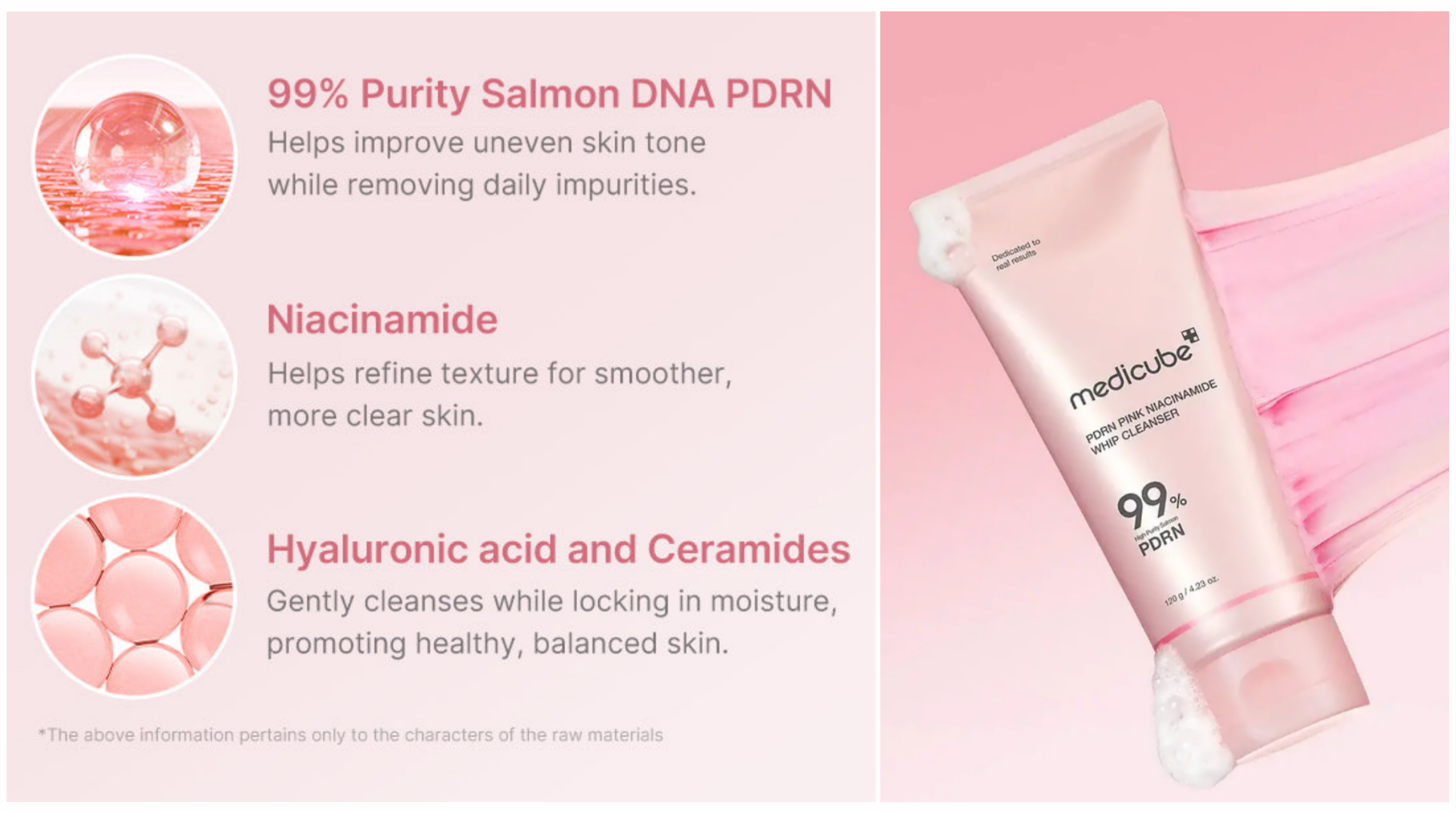 فوم-شستشو-نیاسینامید-و-pdrn-صورتی-مدی-کیوب-me فوم-شستشو-نیاسینامید-و-pdrn-صورتی-مدی-کیوب-me