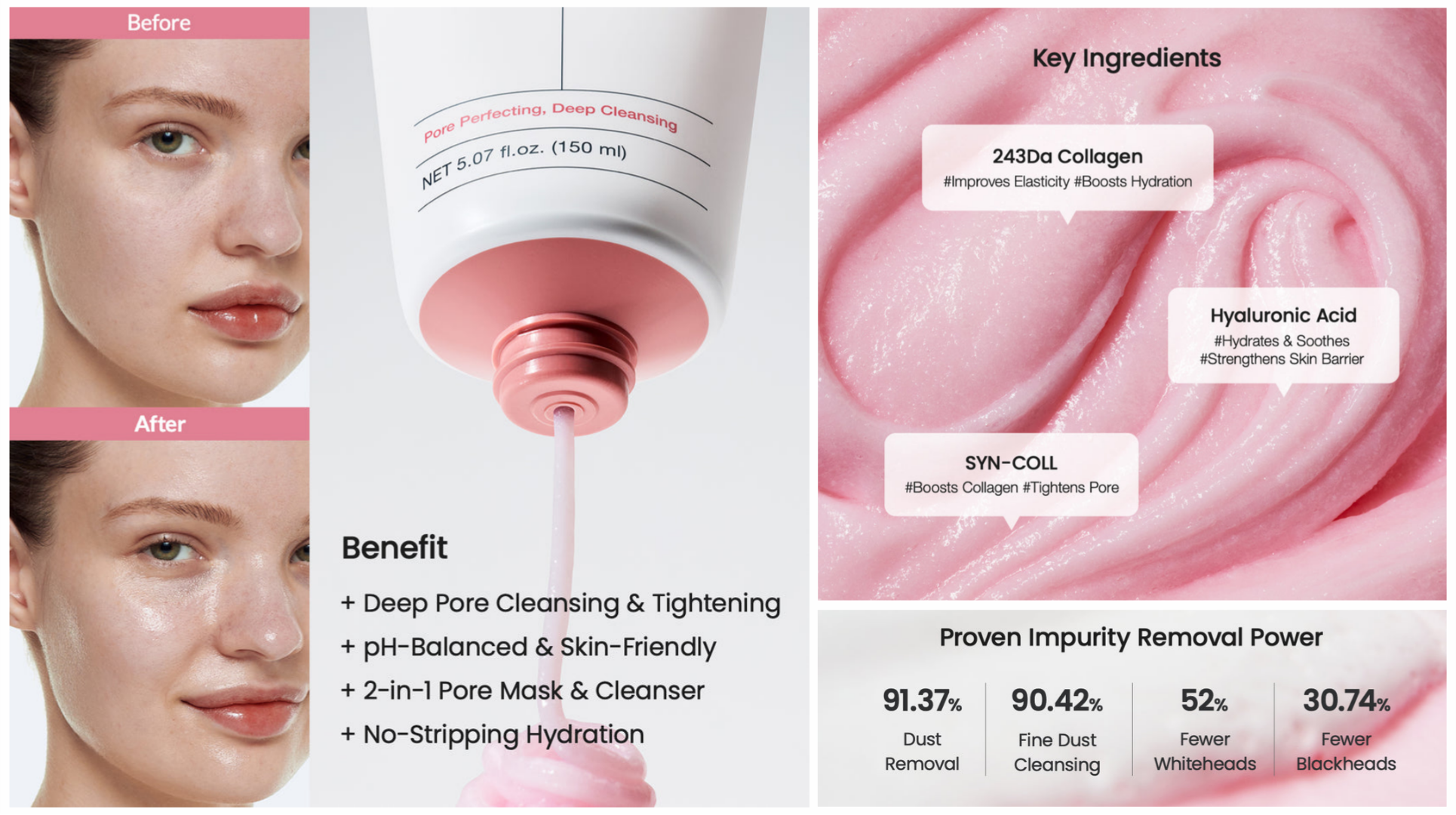 فوم-شستشو-و-ماسک-پاکسازی-عمیق-مدل-کلاژن فوم-شستشو-و-ماسک-پاکسازی-عمیق-مدل-کلاژن