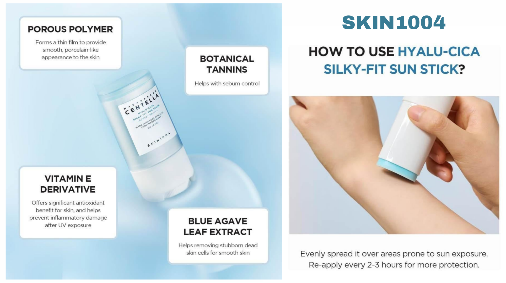 ضد-آفتاب-استیکی-بی-رنگ-مرطوب-کننده-هیال ضد-آفتاب-استیکی-بی-رنگ-مرطوب-کننده-هیال