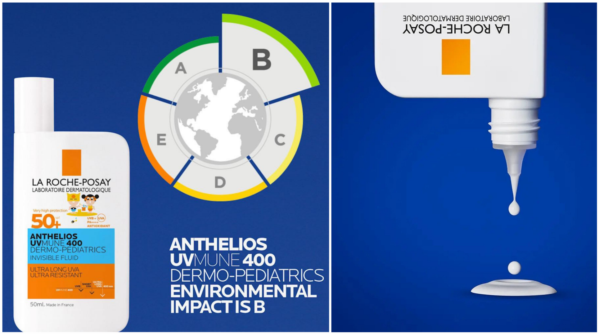 کرم-ضد-آفتاب-بی-رنگ-مناسب-کودکان-لاروش-پ