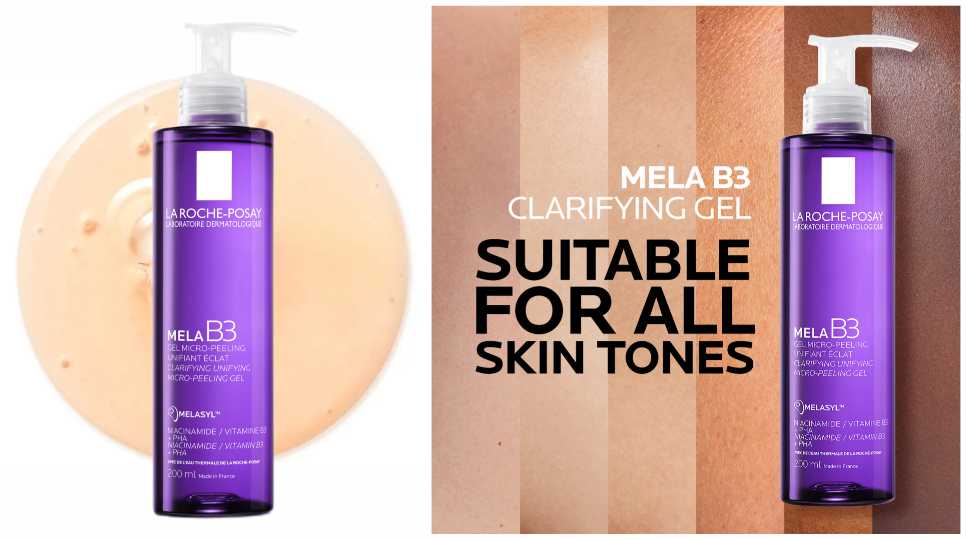 ژل-شستشو-ضد-لک-مدل-mela-b3-لاروش-پوزای-la-roche-posay ژل-شستشو-ضد-لک-مدل-mela-b3-لاروش-پوزای-la-roche-posay