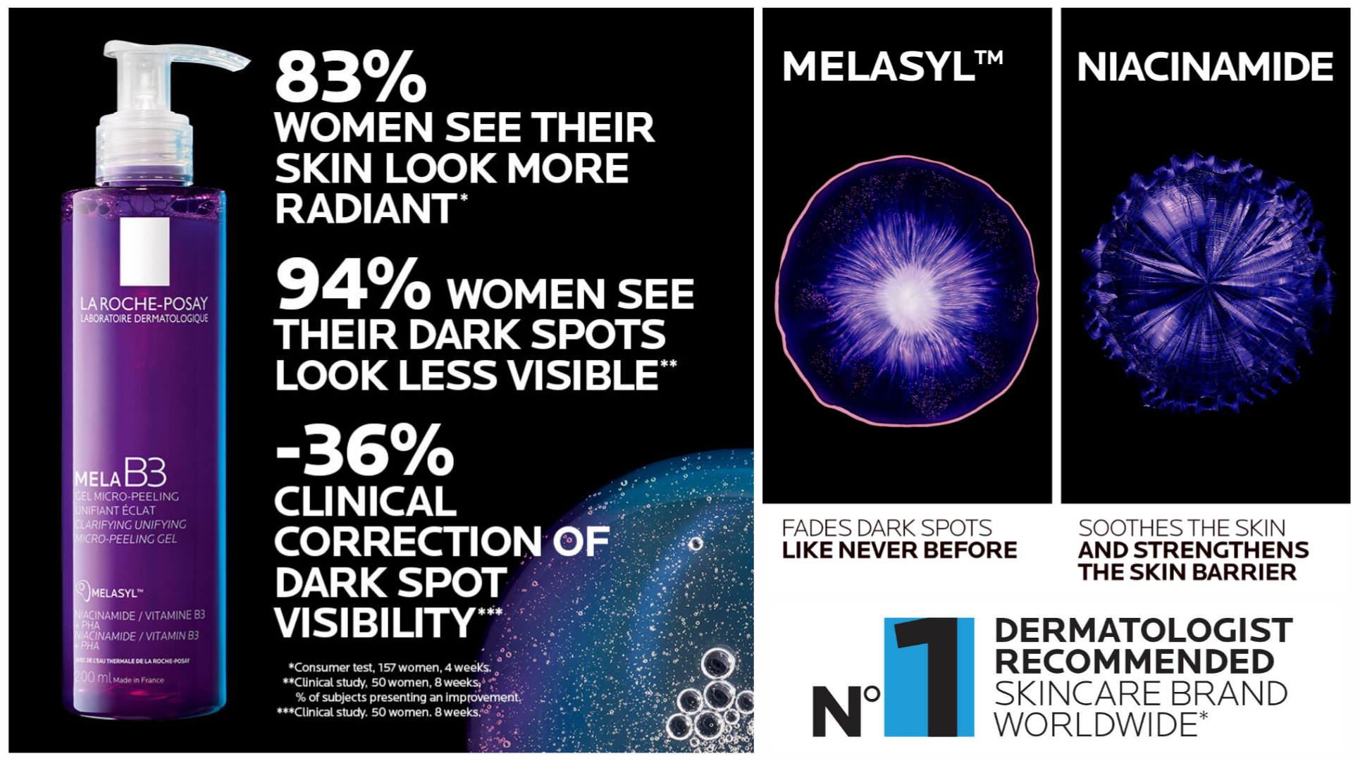 ژل-شستشو-ضد-لک-مدل-mela-b3-لاروش-پوزای-la-roche-posay ژل-شستشو-ضد-لک-مدل-mela-b3-لاروش-پوزای-la-roche-posay