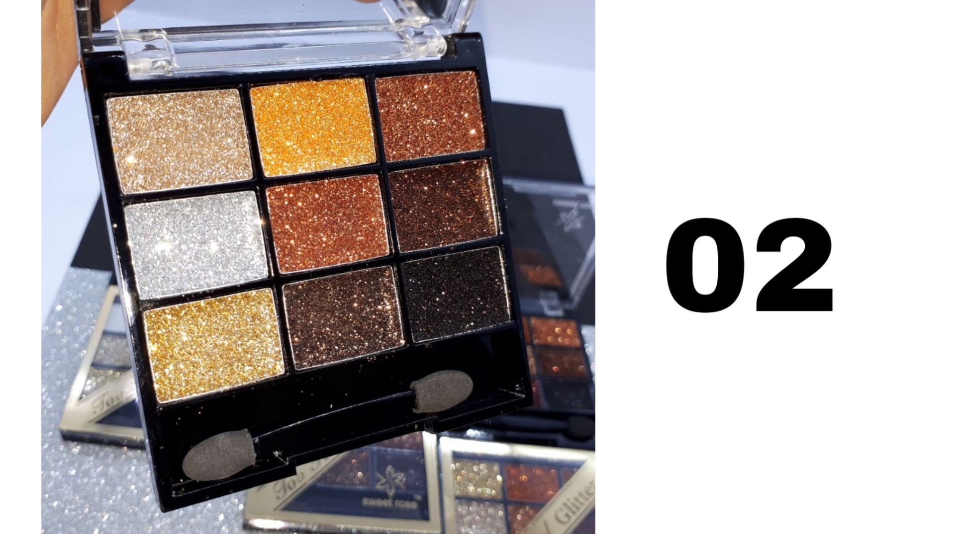 پالت-سایه-گلایتر-سوییت-رز